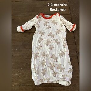 Christmas pajama baby bundle. Size 0-3 !